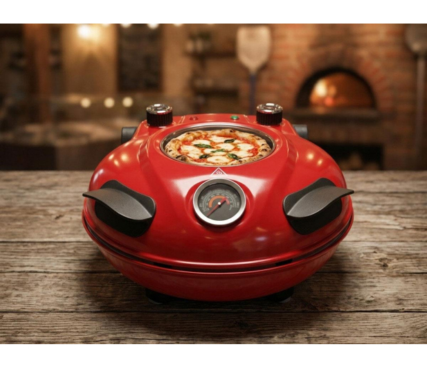 ExtraLink Piec do pizzy pizza oven z okienkiem termometrem 1200W Infer - 1585405 - zdjęcie 4